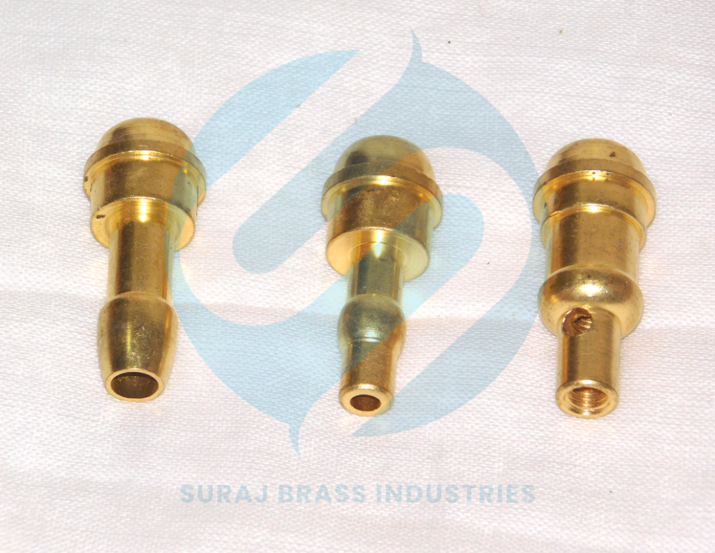 brass turned components
