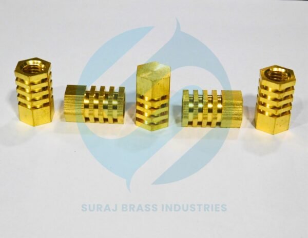 Brass Hex Inserts