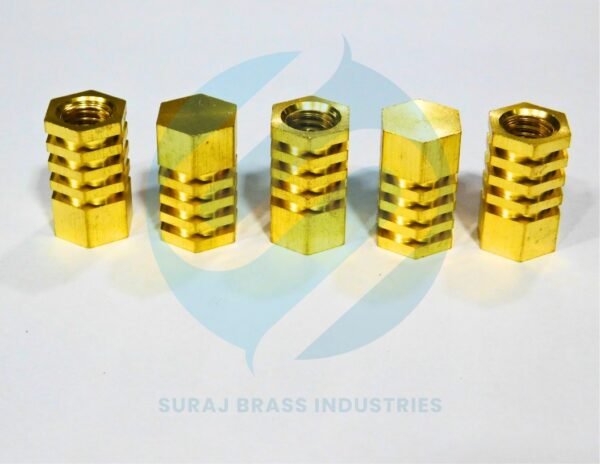 Brass Hex Inserts