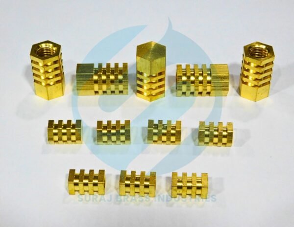 Brass Hex Inserts