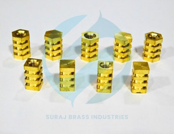 Brass Hex Inserts