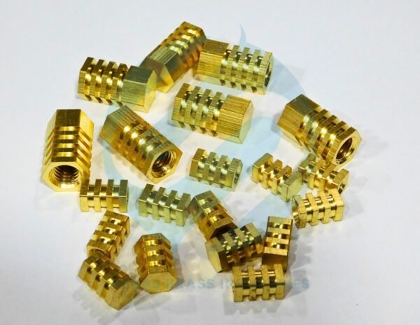 Brass Hex Inserts